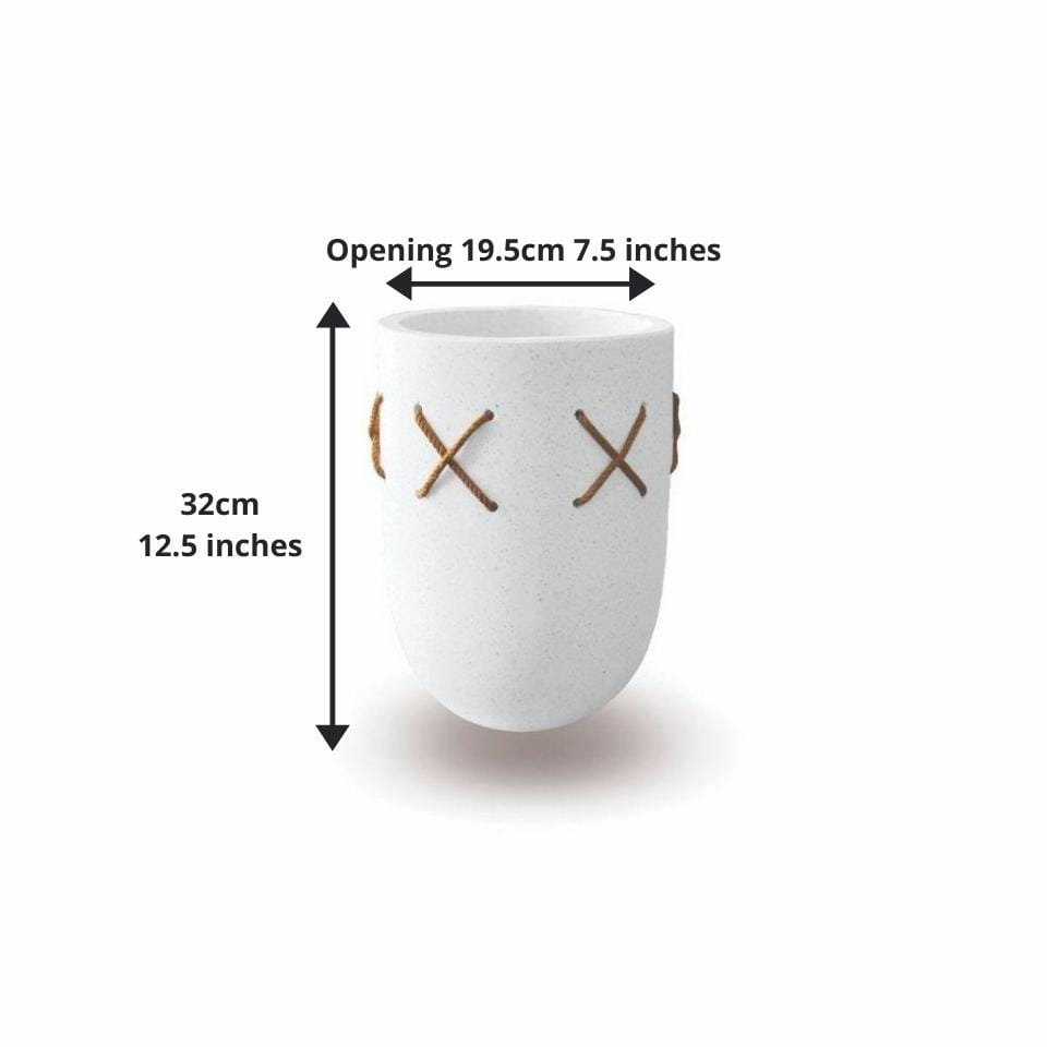 Coco Sandy Cement Planter 9''