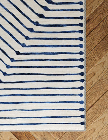 Calator Blue & Ivory Rug