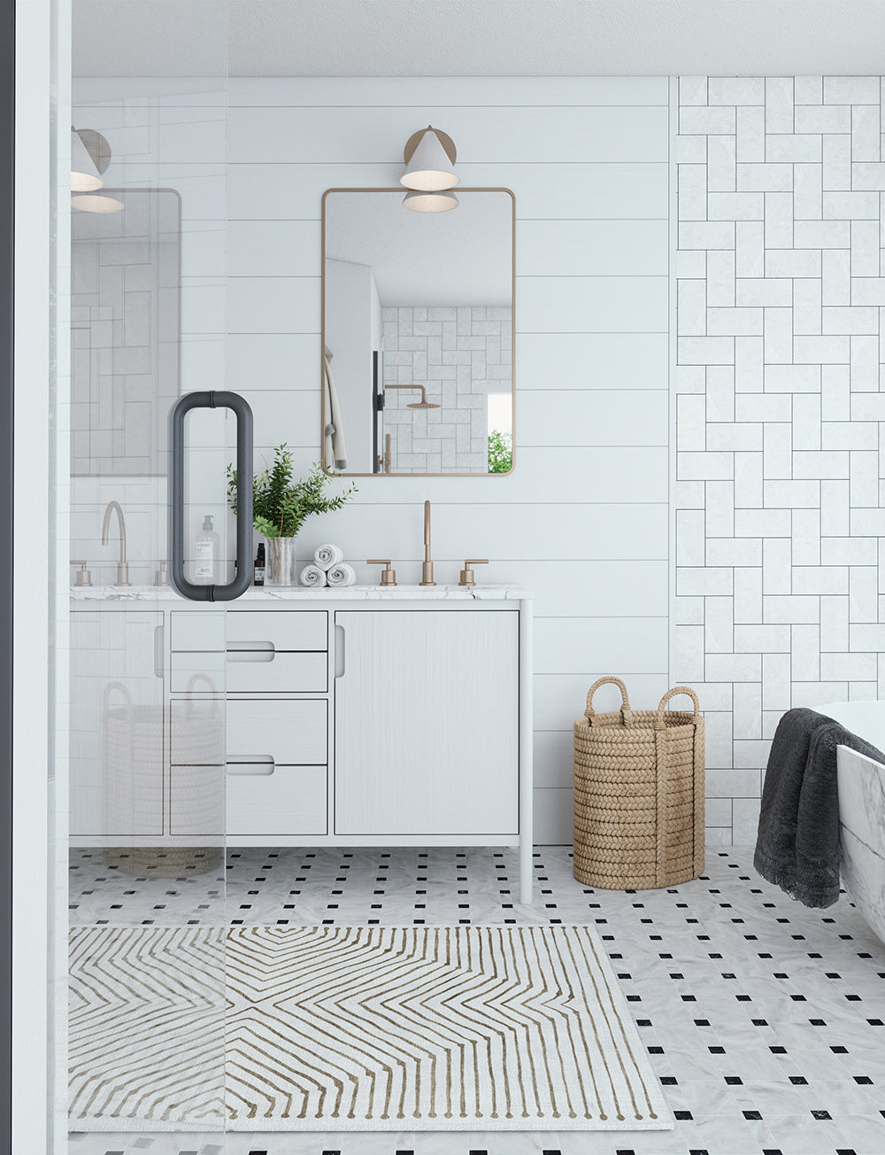 Calator Gold & Ivory Rug