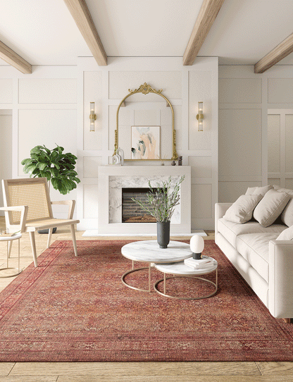 Copera Orange Multi Rug