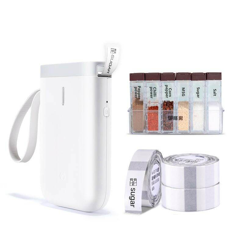 D11 Label Printer Bluetooth | Household Non Drying Label | Machine Fast Printing Home Use Office - Austrige™