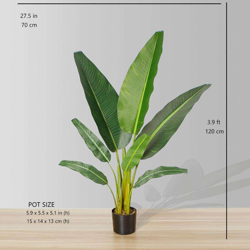 Dani Artificial Travellers Palm Tree Potted Plant (Multiple Sizes)