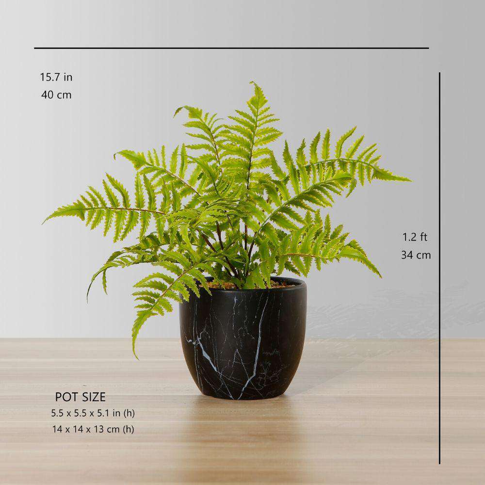Dasa Potted Faux Fern