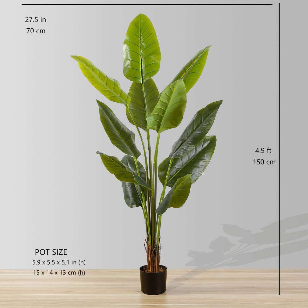 Elza Artificial Bird Of Paradise Potted Plant (Multiple Sizes)