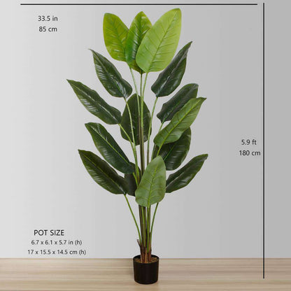 Elza Artificial Bird Of Paradise Potted Plant (Multiple Sizes)