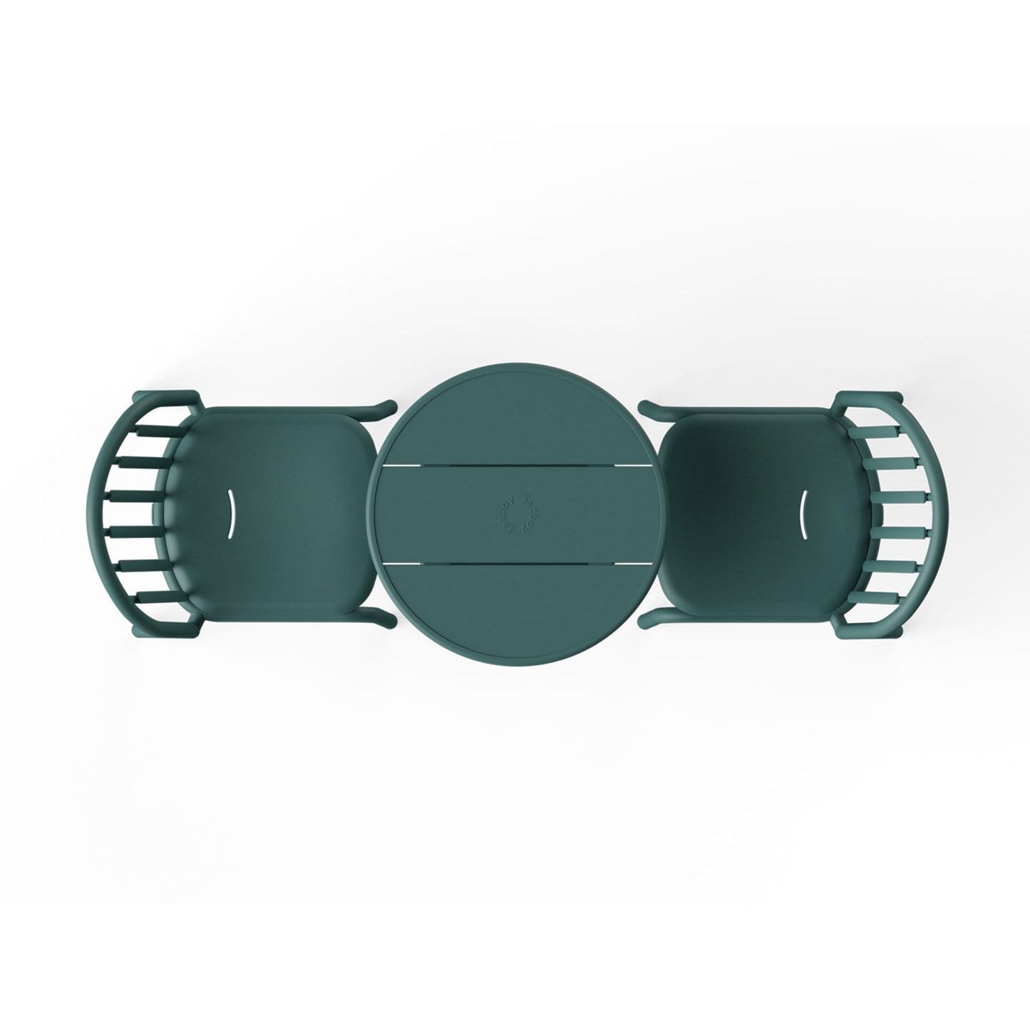 Fred's Bistro Set 1 Round Table + 2 Chairs