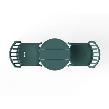 Fred's Bistro Set 1 Round Table + 2 Chairs