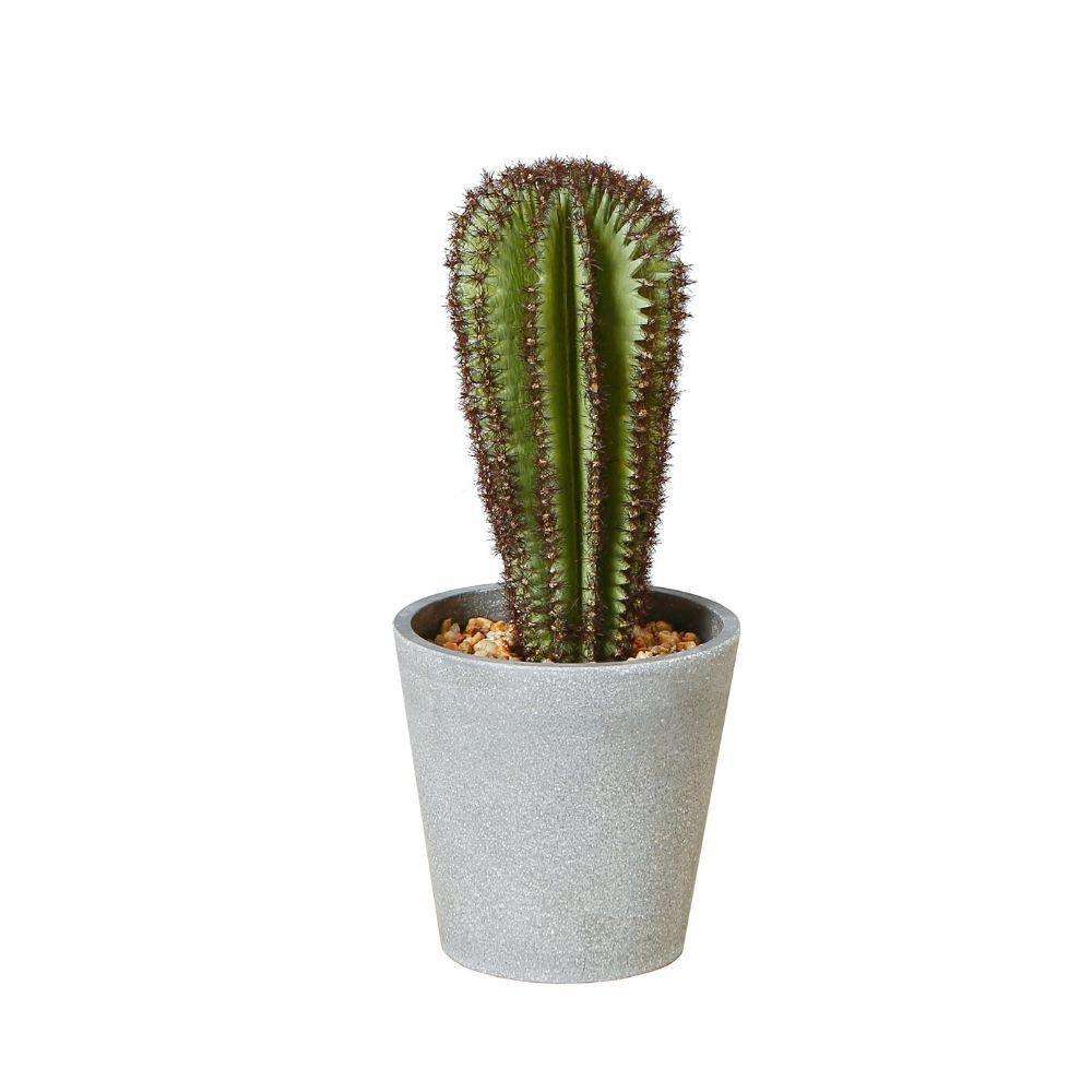 Goza Artificial Cactus Tree Potted Plant 9"