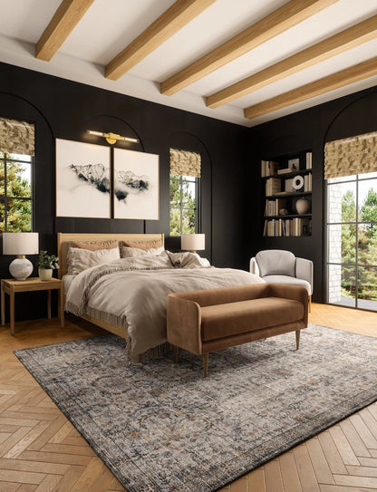 Hialeah Silver Pastel Blue Rug