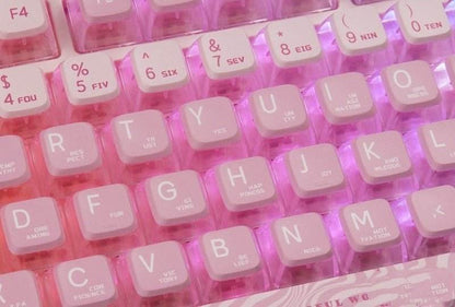 Home Office Colorful Wireless Mechanical Keyboard - Austrige™