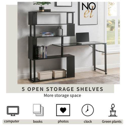 Home Office Computer Desk L-shaped Corner Table - Austrige™