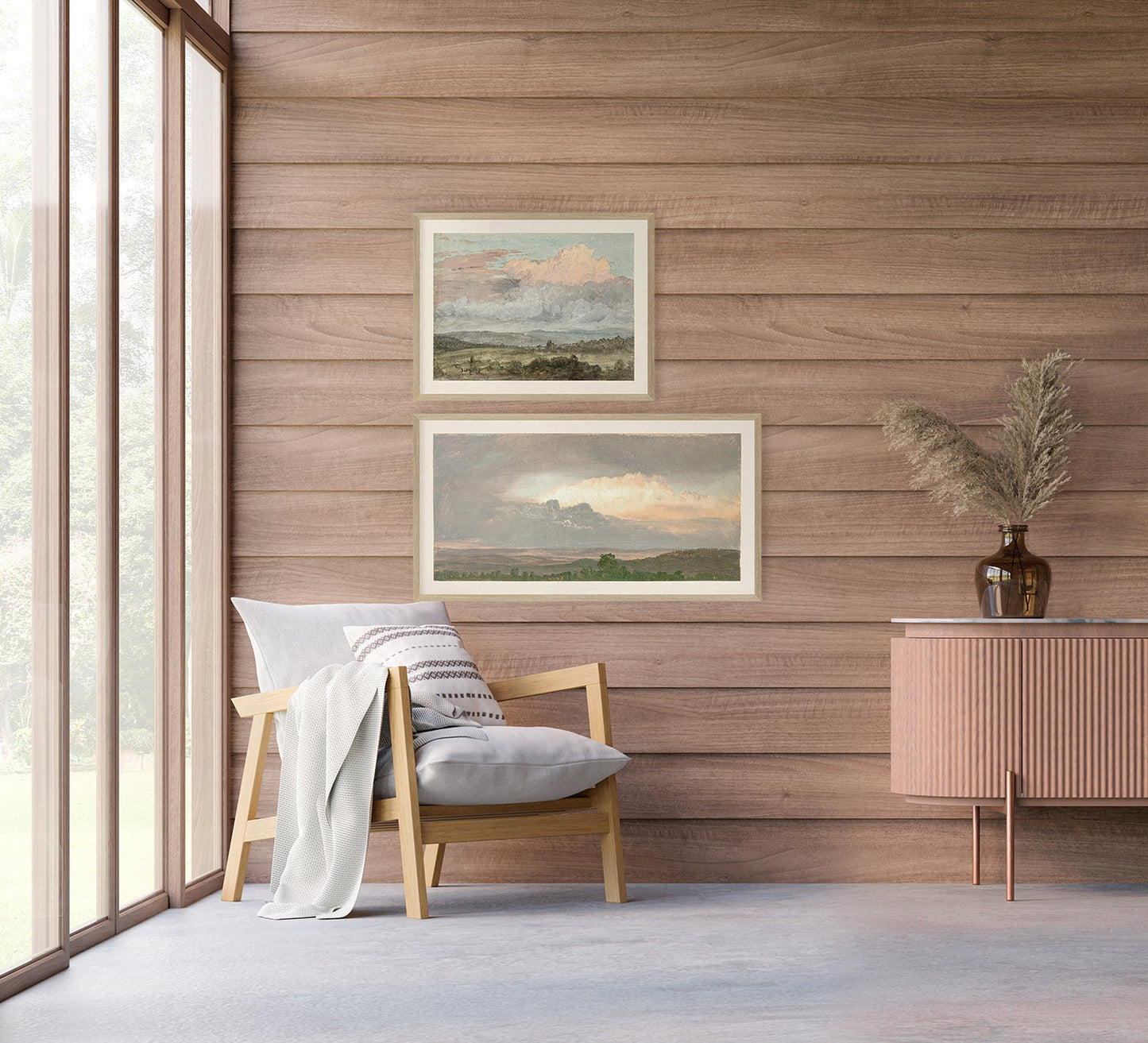 Hudson River School – Clouds Over the Hills C.1865