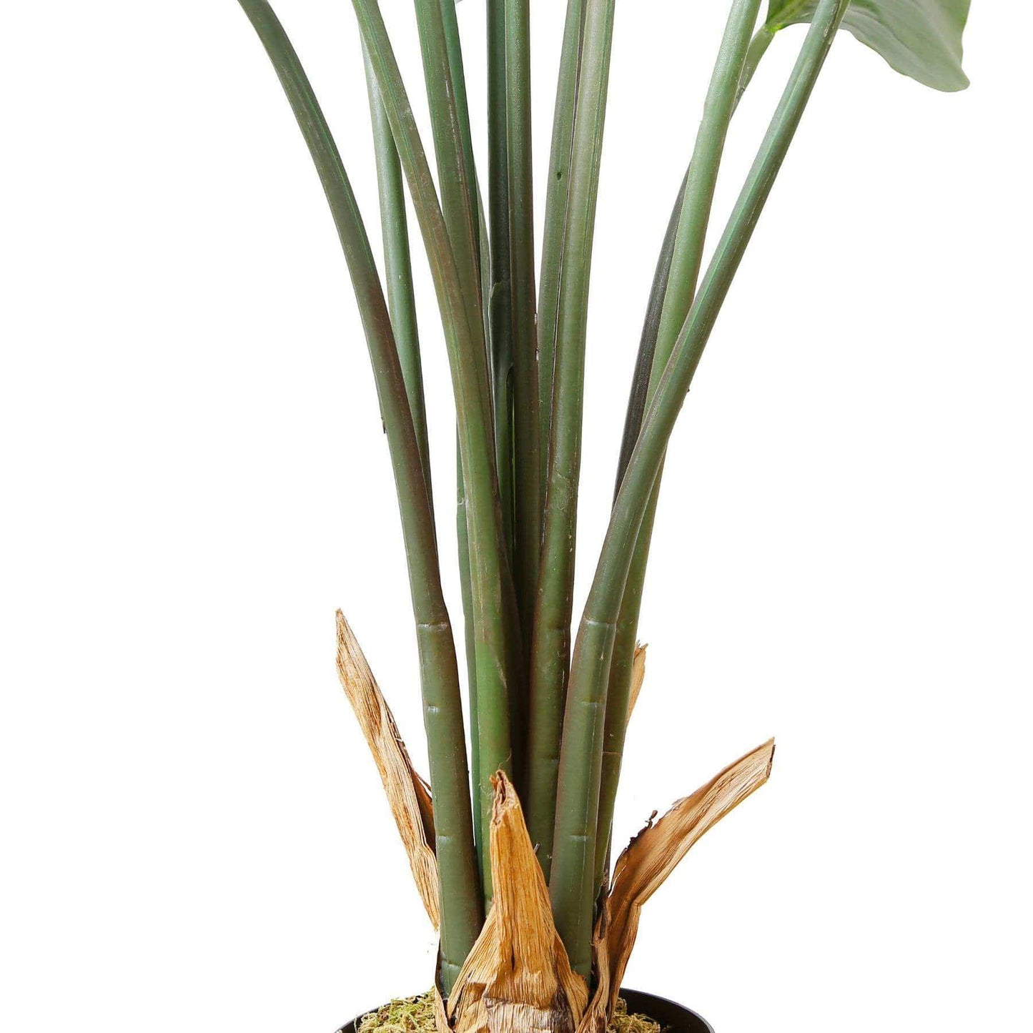 Javi Artificial Spathiphyllum Leaf Potted Plant 51"
