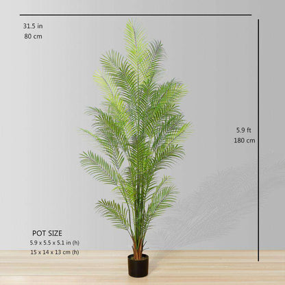 Jule Artificial Areca Palm Tree Potted Plant (Multiple Sizes)