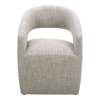 Barrow Swivel Dining Chair Grey Storm
