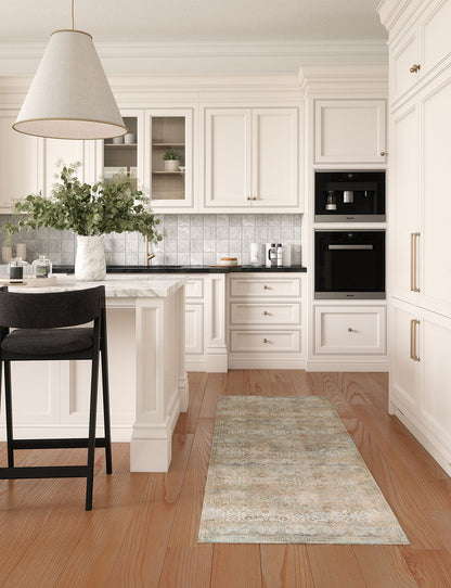 Kissara Beige Blue Rug