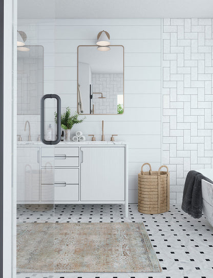 Kissara Beige Blue Rug