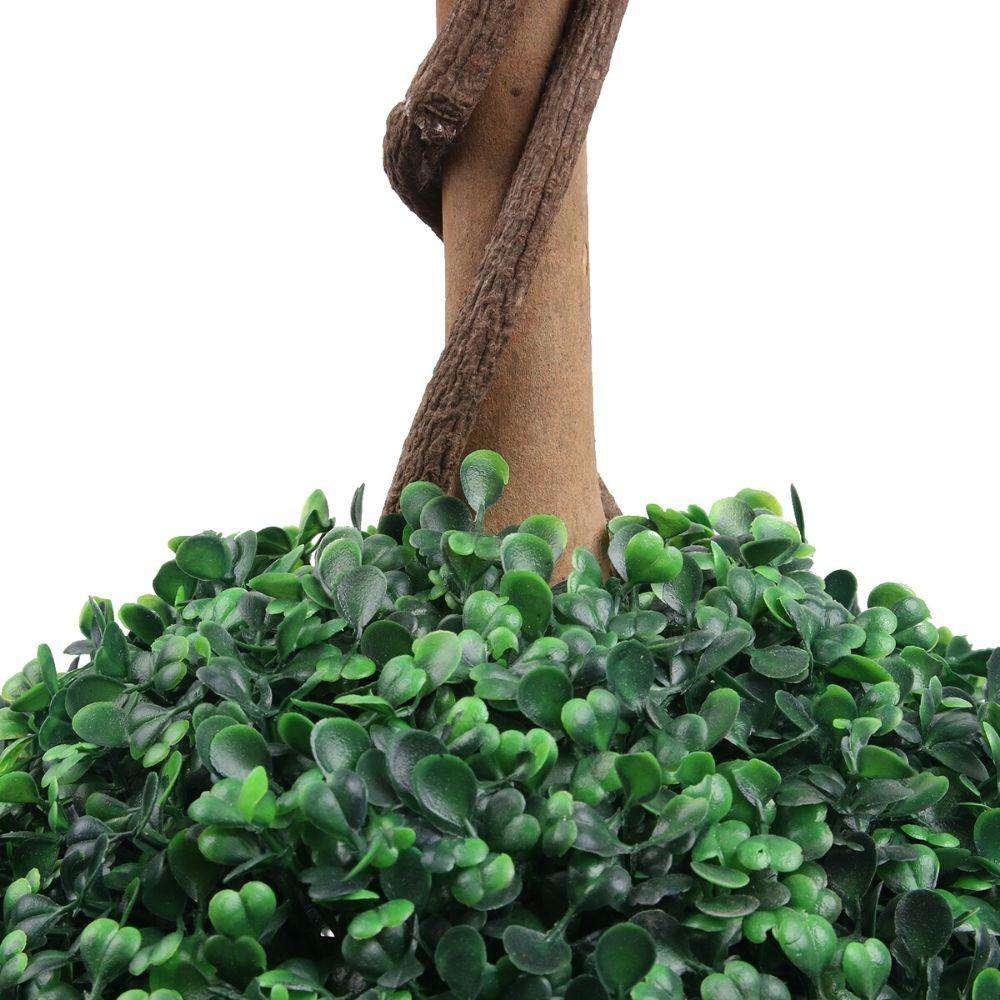London Faux Potted Boxwood Topiary Plant (Multiple Sizes)