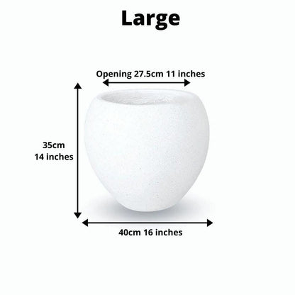 Merida Round Cement Planter (Multiple Sizes)