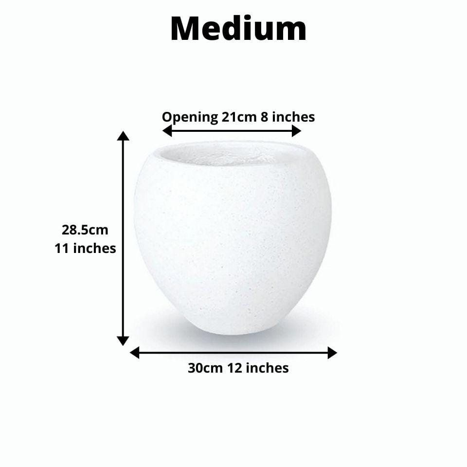 Merida Round Cement Planter (Multiple Sizes)