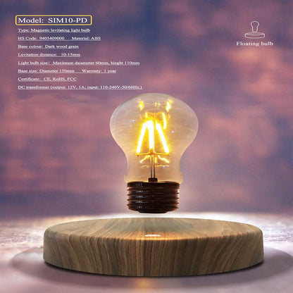 Magnetic Levitation Bulb Night Light Desktop Decoration Table Lamp Creative Ornaments - Austrige™