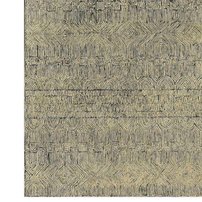 Ocean Woven Wool 6X9 Rug