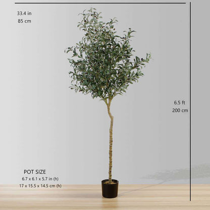 Oli Artificial Olive Tree Potted Plant (Multiple Sizes)