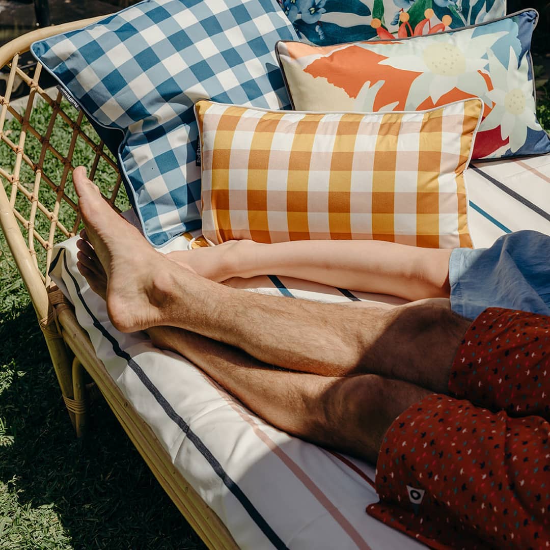 Throw Cushion 50x30cm<br> Indoor & Outdoor Use