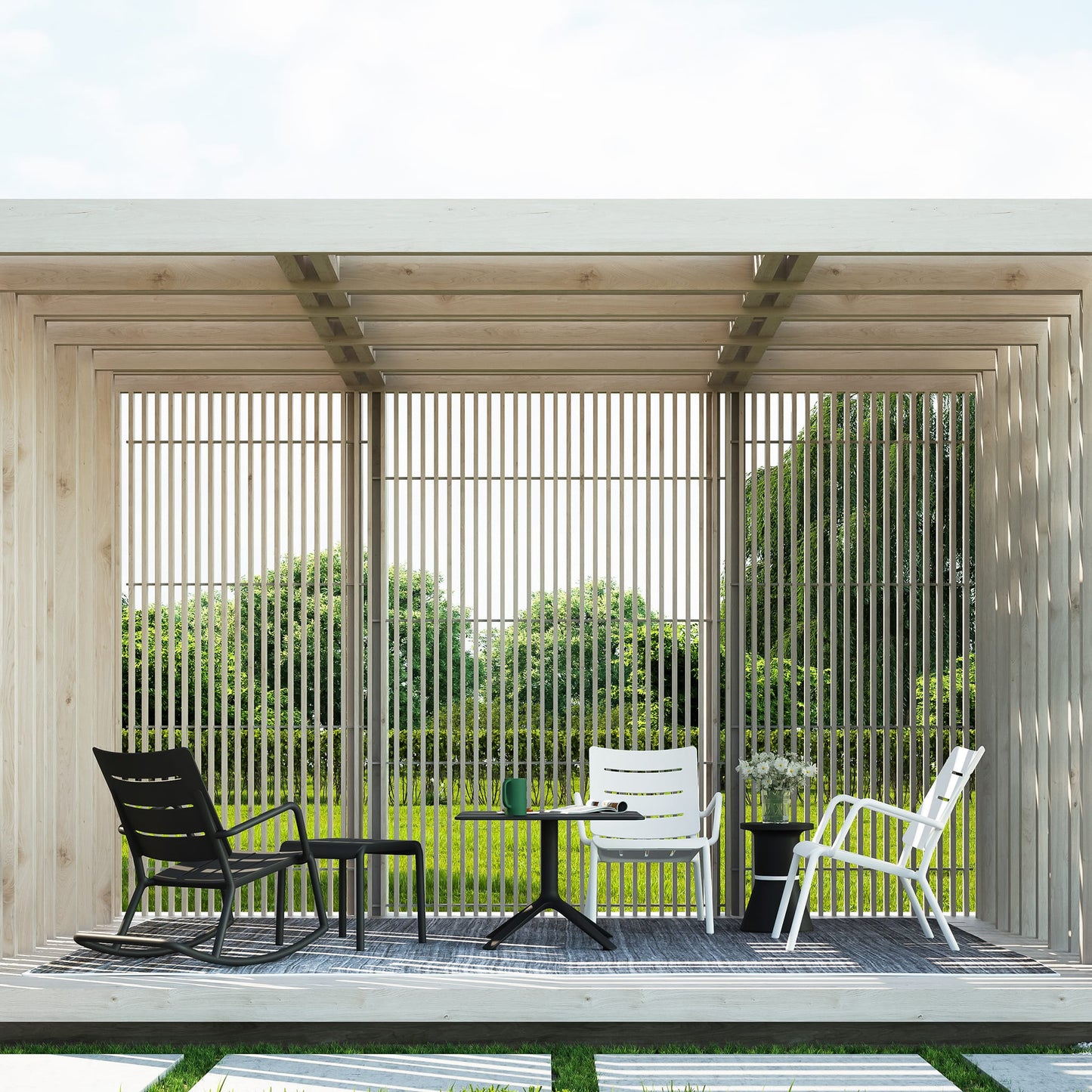 EEX Square Side Table Indoor & Outdoor