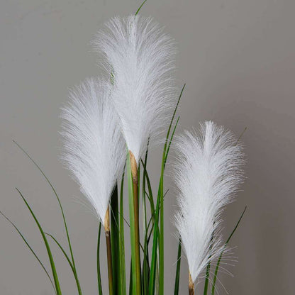 Ozie Artificial Reed Grass Potted Plant 35"
