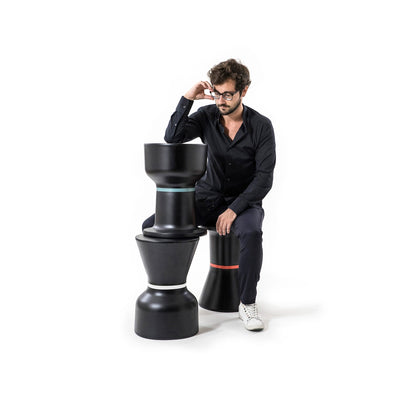 Pa.He.Ko End Table & Stool Indoor & Outdoor