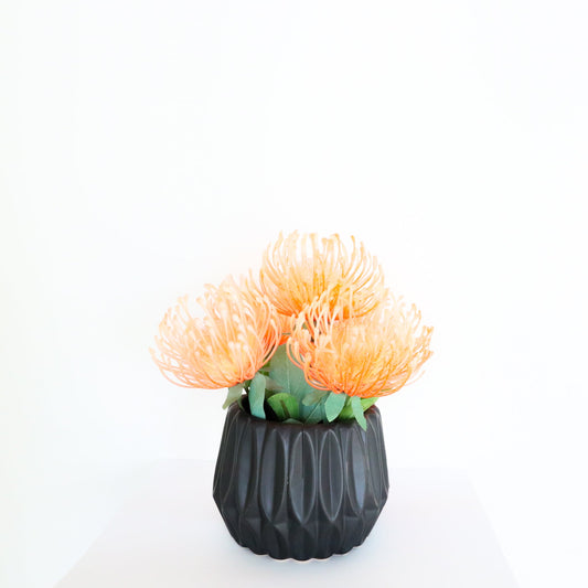 Reseda Artificial Potted Flower Bouquet 7’’ X 8’’