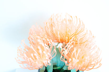 Reseda Artificial Potted Flower Bouquet 7'' X 8''