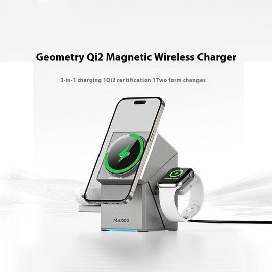 Qi2 Protocol Magnetic Touch Rotating Wireless Charger - Austrige™