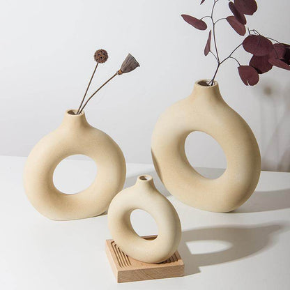 Round Vase Decoration Creative Ceramic Crafts - Austrige™