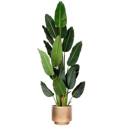 Sagi - Brass Mid-Century Floor Planter (Multiple Sizes)