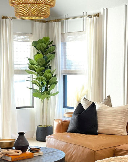 Anto Black Cement Planter 13''