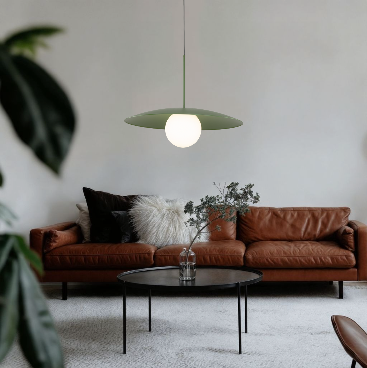 SLATE Mid-Century Modern Pendant Light