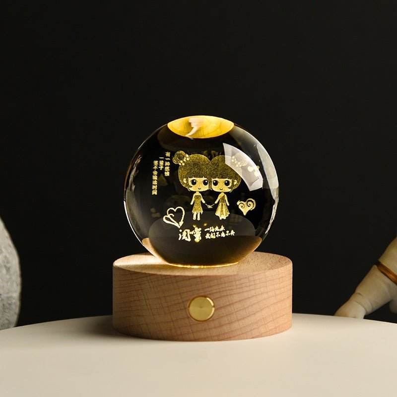 Transparent Glowing Creative Crystal Ball - Austrige™