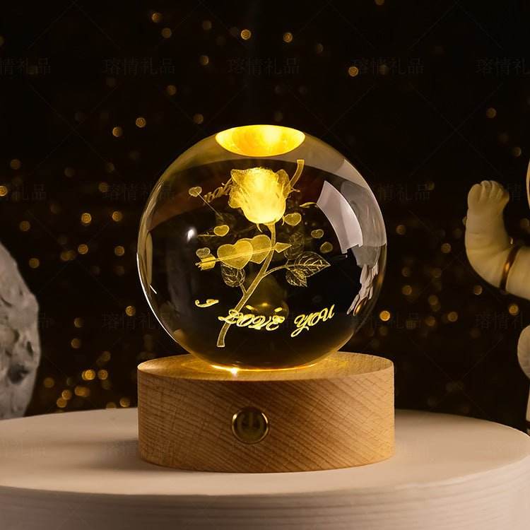 Transparent Glowing Creative Crystal Ball - Austrige™