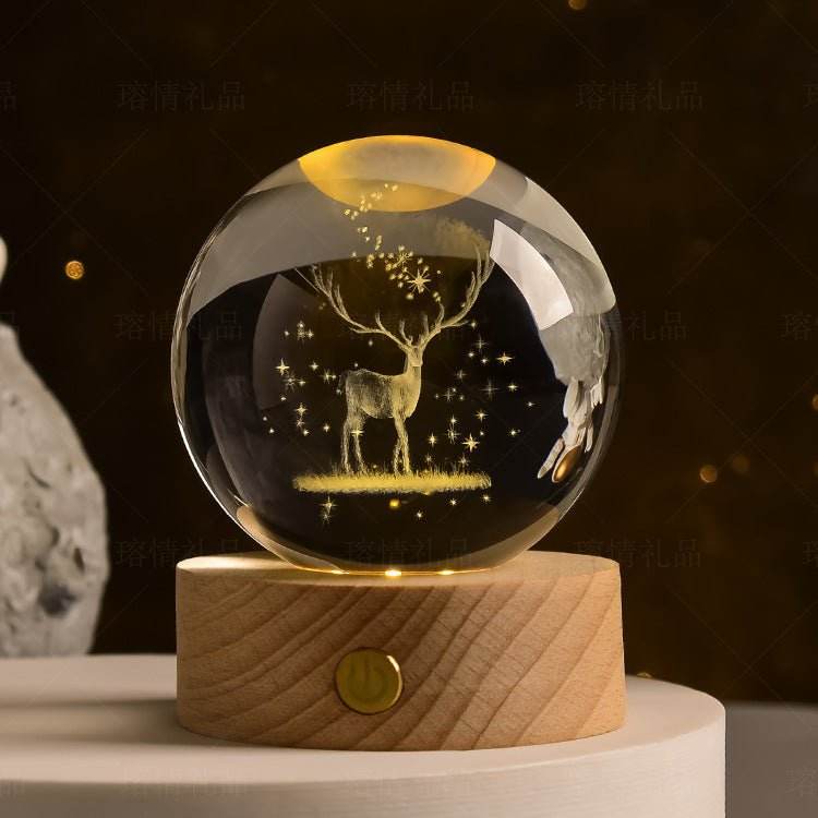 Transparent Glowing Creative Crystal Ball - Austrige™