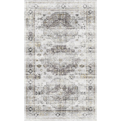 Kyra Silver Grey White Rug