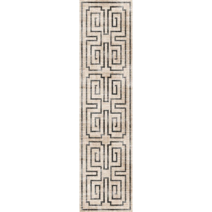 Noa Natural Black Rug