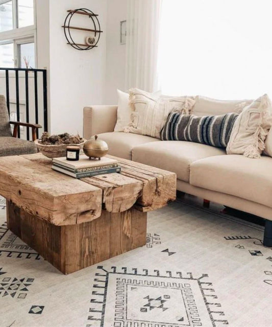 杜鵑花天然米色地毯