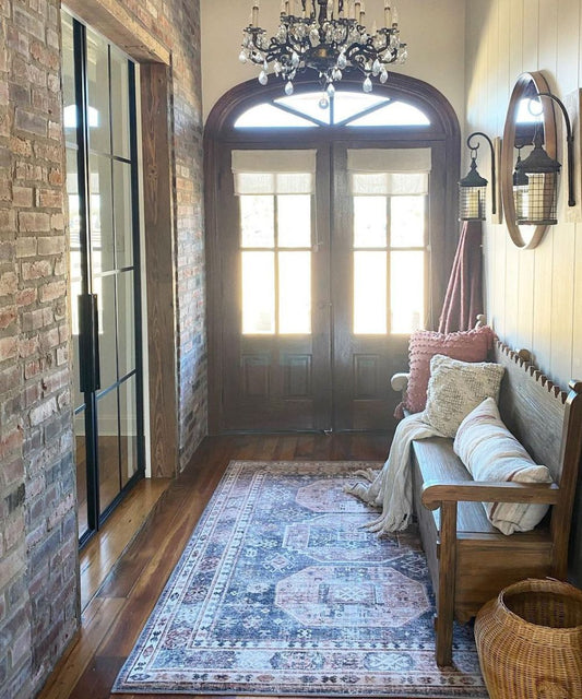 Zenda Rose Purple Rug