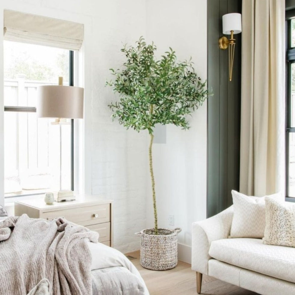 Oli Artificial Olive Tree Potted Plant (Multiple Sizes)