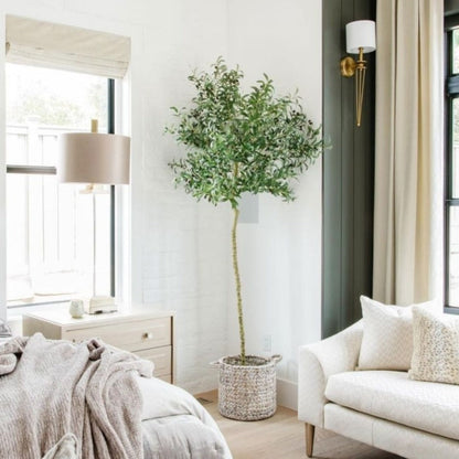 Oli Artificial Olive Tree Potted Plant (Multiple Sizes)