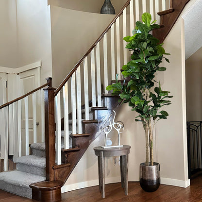 Nora Artificial Fiddle Leaf Potted Plant (Multiple Sizes)