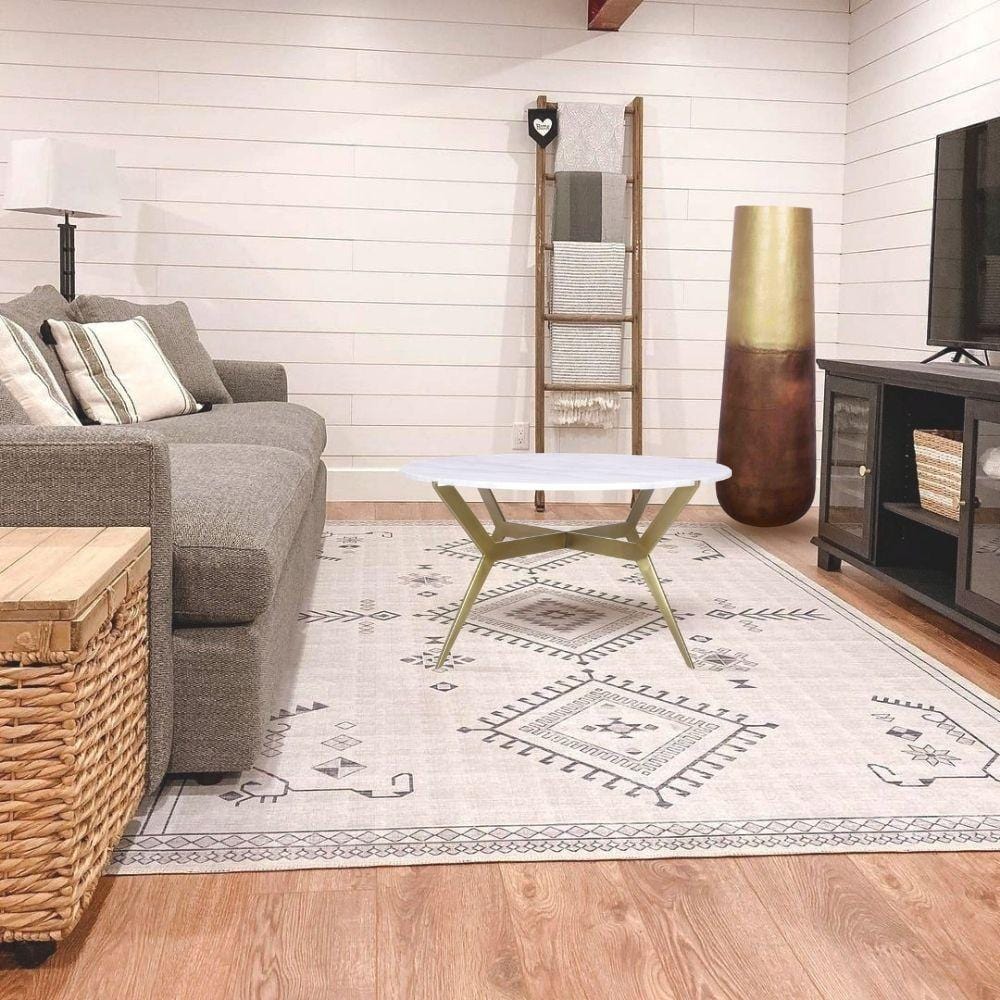 Calluna Brass Floor Vase