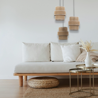 CALISTO JUTE Natural Pendant Lamp 3
